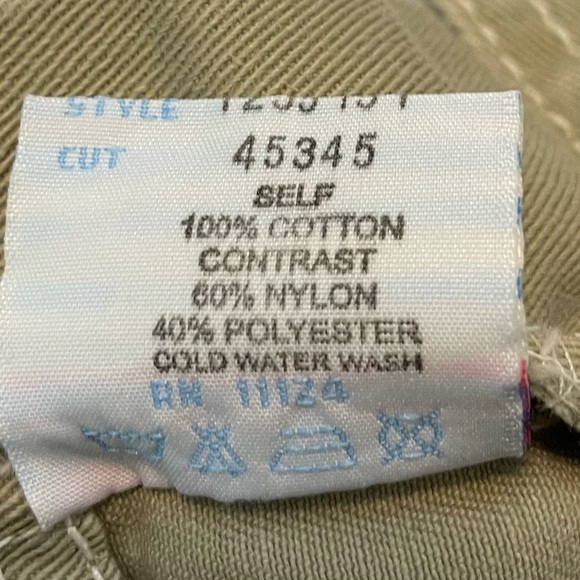 Baby Guess Infant Boys Khaki Green Overalls Sz 6 months - Picture 5 of 6